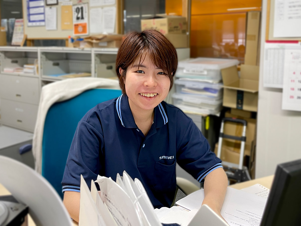 サンエイ株式会社スタッフインタビュー:宮脇 結衣